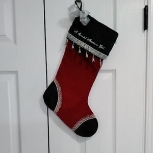 Vintage American Girl Christmas Stocking